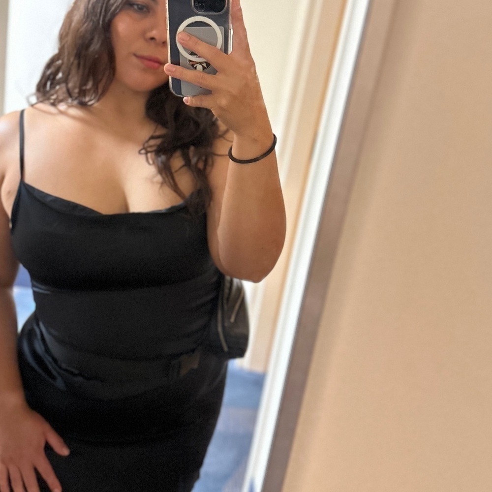 Saints and Hearts Draped Slip dress